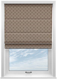 Morrison, Natural - Twist&Fit Roman Blind